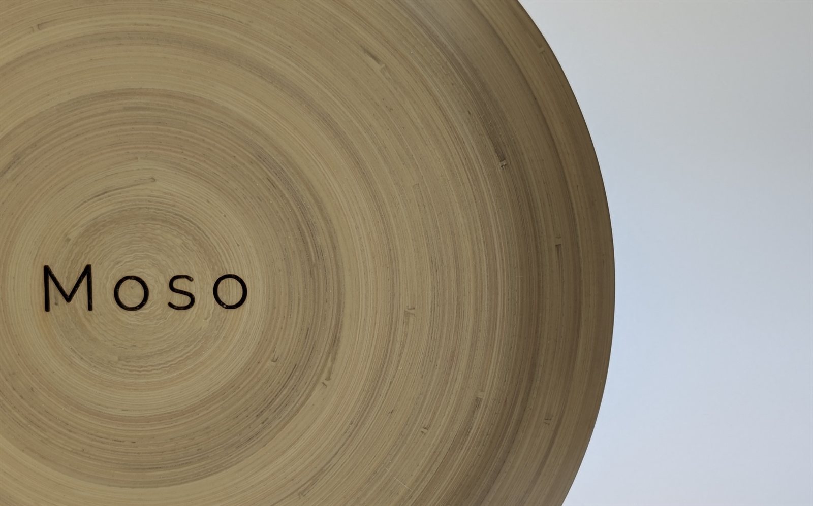 Moso 竹製プレート — 軽くて、毎日気軽に